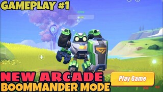 LET'S TRY THIS NEW ARCADE GAME - BOOMMANDER MODE | GAMEPLAY #1 - MLBB