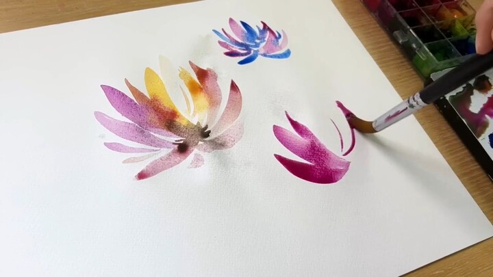 watercolour painting
