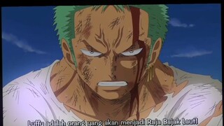 belajar dri zoro cara menghormati kapten