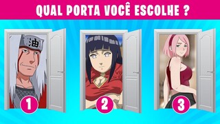 ESCOLHA O SEU DESTINO VERSÃO NARUTO!😨​🚪JOGO DE DECISÕES DE NARUTO!