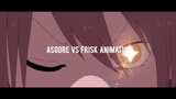 【Nếu UT là anime】 Asgore VS Frisk