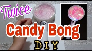 How to make TWICE Candy Bong (Light Stick) DIY by Ms Bloomers