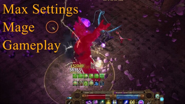 Drakensang Online : MAGE Gameplay Max Settings