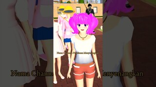 TUTORIAL GABUNG DUA RAMBUT DENGAN WARNA BARU #sakuraschoolsimulator #sakura #shorts