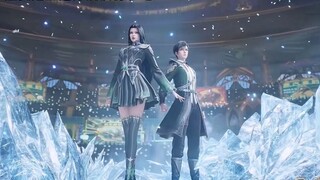 Ling Luochen and Huo Yuhao teamed up again to defeat seven opponents with the ultimate ice, instantl