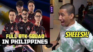 DOGIE REACTION TO 5 MAN BTK IN THE PHILIPPINES