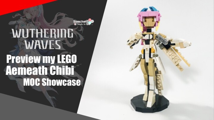 Preview my LEGO Wuthering Waves Aemeath Figure | Somchai Ud
