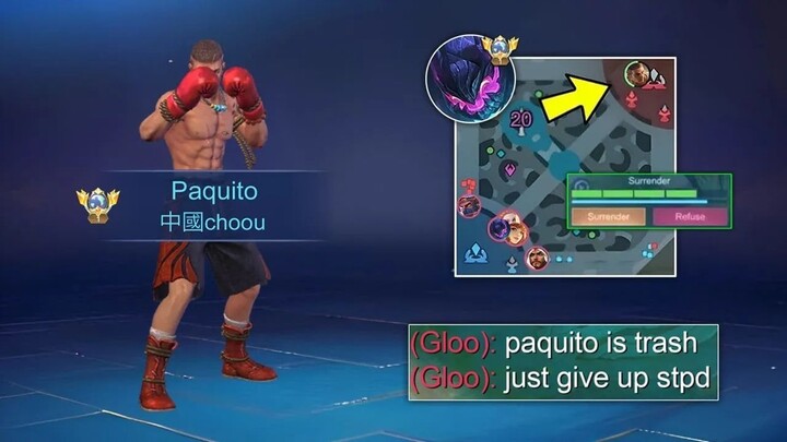 THIS GLOBAL ARROGANT GLOO GOT HUMBLED!! IMPOSSIBLE COMEBACK - MLBB