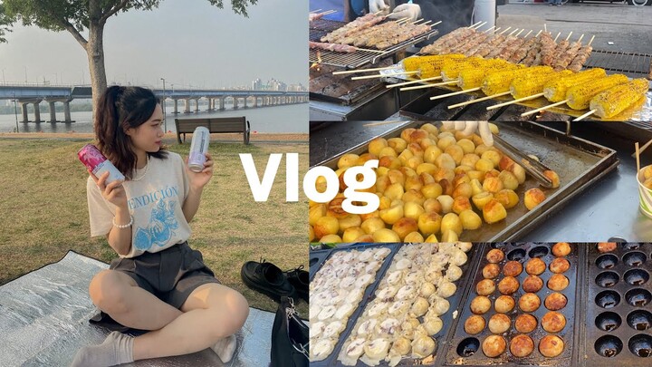 VLOG : Xả stress sau kì thi | FOOD TOUR tại sông Hàn nhưng hơi fail 🥲 | Lần đầu “Ném” Bowling 🎳