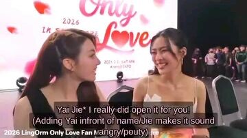 lingorm in Singapore. 😂oh ling