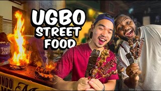 UGBO TONDO MANILA FILIPINO STREET FOOD TOUR - EATING THE FAMOUS TUMBONG SOUP