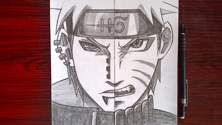 How to Draw Naruto vs pain | easy step by step Drawing tutorial