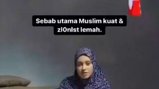 sebab utama muslin kuat & zionis lemah