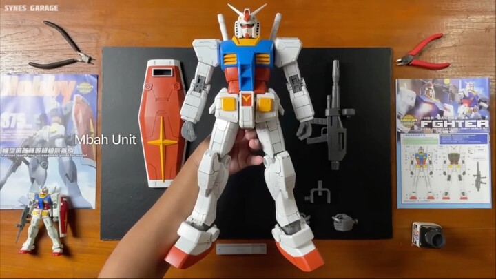 沉浸式拼装模型：大班 1:48 MEGA元祖