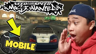 Need For Speed Most Wanted for Android Mobile | PPSSPP EMULATOR | Offline | Napakaangas nito !!