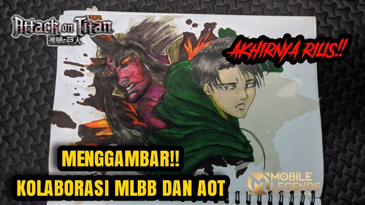 MLBB X AOT ,MARTIS JADI LEVI AKHIRNYA KOLAB TERJADI