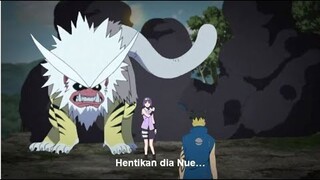 Boruto Episode 191 - Pertarungan kawaki VS Nue Sumire, Kawaki pingsan dan di bawa Naruto Ke konoha