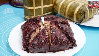 BÁNH CHƯNG NẾP LỨT, NẾP THAN - Cách gói KHÔNG Khuôn nấu nhanh Tiết kiệm Điện Instant Pot Vanh Khuyen