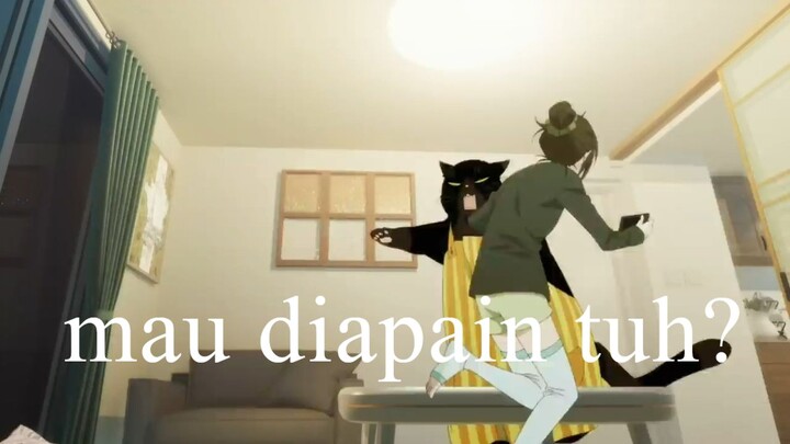 malah seperti kucing dan tikus