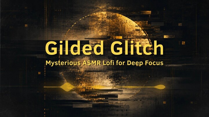 Gilded Glitch 🎵 Mysterious ASMR Lofi for Deep Focus