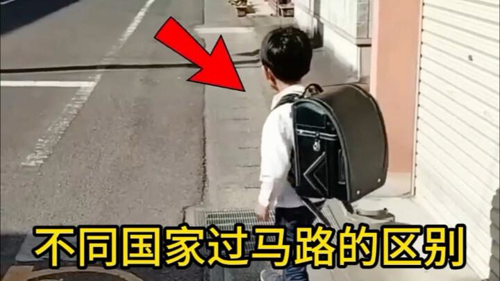 不同国家过马路的区别