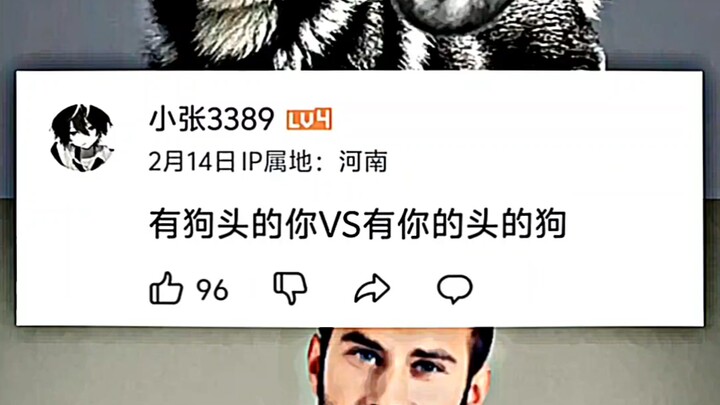有狗头的你 VS 有你头的狗
