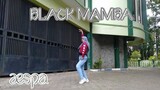 aespa 에스파 'Black Mamba' Hijab Dance Cover in public