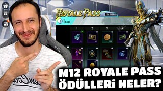 M12 ROYALE PASS NELER OLACAK? YENİ SEZON KADEME ÖDÜLLERİ NELER? PUBG Mobile