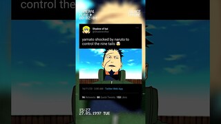 Yamato shocked 😦 #naruto #anime #short