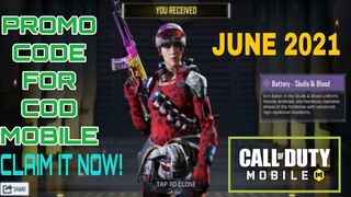 *June 2021* Call Of Duty Mobile New Redeem Code | Cod Mobile Redeem Code Garena