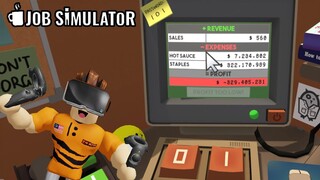 Horangi Jadi Pekerja Pejabat!!! [Job Simulator VR Office Worker] (VR MALAYSIA)