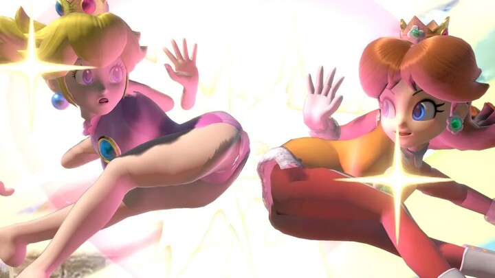 Daisy defeated! Peach Vs Daisy (Super Smash Bros Ultimate)