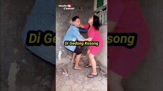 NEKAT BEGITUAN DI GEDONG KOSONG #shortsviral #shortslucu #shortsterbaru