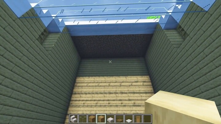 【Minecraft】บ้านครึ่งใต้น้ำ (โพสต์ซ้ำหลังจากมีการรายงาน)