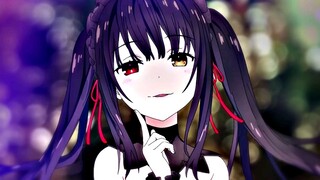 "The calamity that never returns, the third spirit that controls time and shadows - Tokisaki Kurumi"