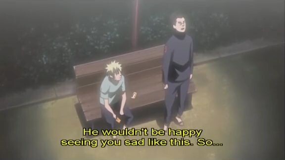 Ga kebayang kalau di momen ini yang nemuin Naruto bukan Iruka, tapi Obito 😹😅