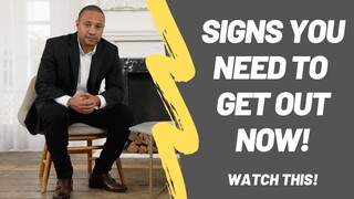 Signs Your Marriage Is Over And Not Worth Fighting For | Signs You Need To Get Out NOW!