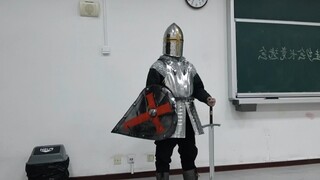 在学校老乡聚会上表演大风车斩是什么体验?