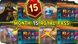 😱OMG - M15 Royal PASS // 1 To 50 Rp // M15 ROYAL PASS PUBG MOBILE ( ROYAL PASS M15 )