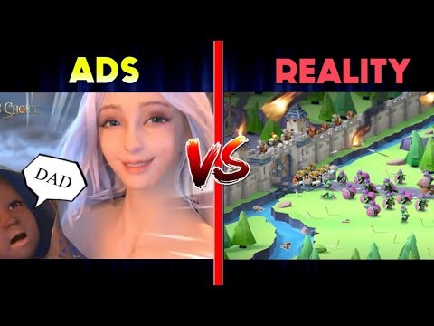Fake Mobile Games Ads Vs Real Gameplay
