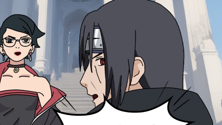 Boruto sedang diburu dan Sarana meminta Uchiha Itachi keluar.