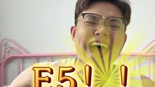 [เสียงบริสุทธิ์ C5!!!] [มิกซ์เสียงสูง bE/เสียงสูง E เข้มข้น 33 วินาที!!!] หลิว จง ผู้มีชื่อเสียงในโล