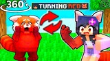 Aphmau Is TURNING RED in Minecraft 360°