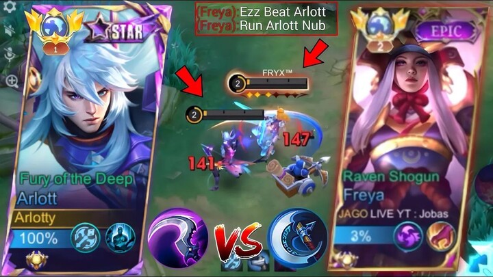 FINALLY A WORTHY OPPONENT! ARLOTT VS PRO FREYA!  WHO WILL WIN