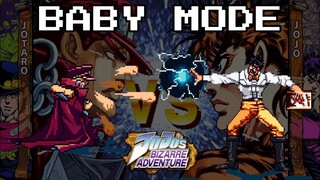 Baby Jotaro vs Baby Joseph