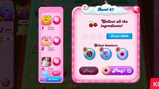 CANDY CRUSH SAGA LEVEL 67 (NEW VERSION)