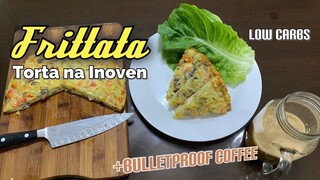 FRITTATA or Tortang INOVEN "SPANISH OMELETTE" plus BULLETPROOF COFFEE (low carb diet)