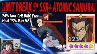 🔥🔥LIMIT BREAK 5* SSR+ ATOMIC SAMURAI [JADI TEMBOK TAJAM] - ONE PUNCH MAN:The Strongest