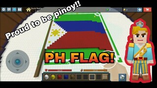 Making a Philippines Flag - BlockMan Go | MIB