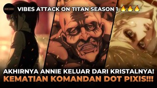 AKHIRNYA ANNIE KELUAR DARI KRISTALNYA! KEMATIAN DOT PIXIS! - Attack On Titan Season 4 Episode 81